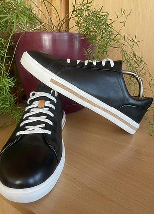 Р.41 clarks жіночі шкіряні кеди оригінал