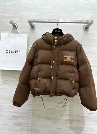 Куртка / жилетка 2 в 1 з капюшоном