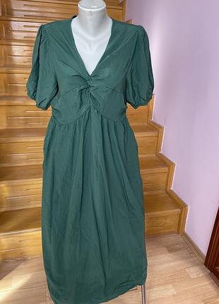 Плаття нове нарядне ізумруд 48-50