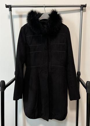 Жіноче шерстяне пальто p&k