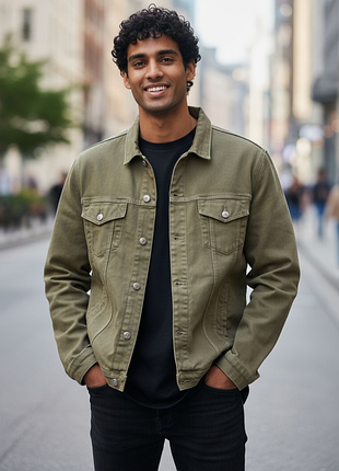 Мужская джинсовая куртка