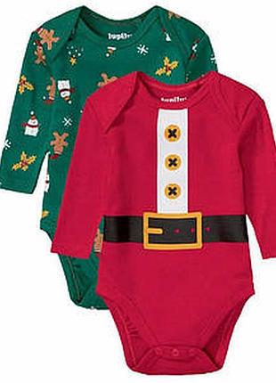 Комплект новогодних бодиков