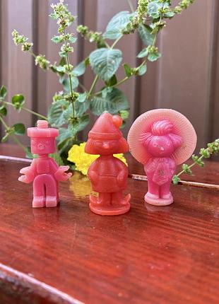 Веселі чоловічки! 🧑‍🌾🤖👨‍🔧 тульське виробниче обʼєднання іграшки колекційні фігурки радянські незнайка петрушка самодєлкін