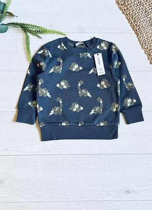 🌱новий  світшот на 1,5/2 р ціна -160 г🌿начіс д-42 см р -32 см колір - графіт