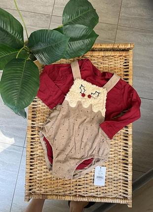 Дитячій новорічний боді для дитини