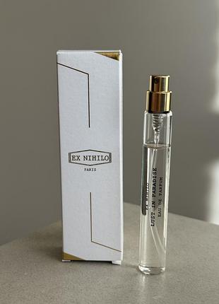 Ex nihilo lust in paradise 7,5 мл фирменная миниатюра