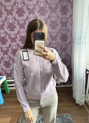 Лілова /рожева/фіолетова кофта/светр туреччина