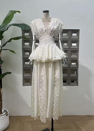 Коктейльное кружевное цветочное вечернее в пол макси платье old money шелковое мини платье с корсетом с открытыми плечами с открытой спиной