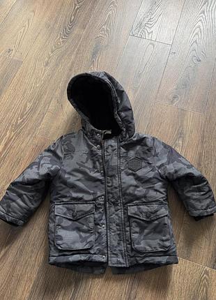 Куртка f&f 2-3 роки 92-98см зима