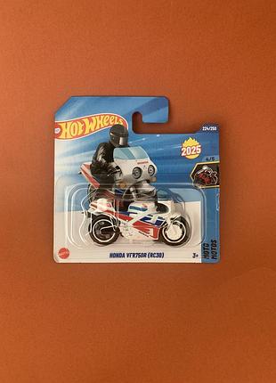 Машинка хот вілс хонда мото honda vrf 750r hot wheels 2025