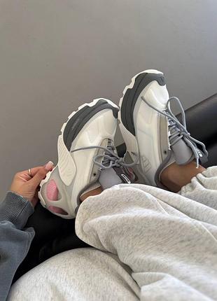 Кросівки adidas edge runner grey pink