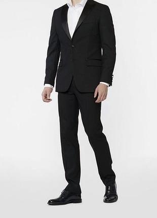 Класичний чоловічий костюм смокінг arben чорний костюм класика
