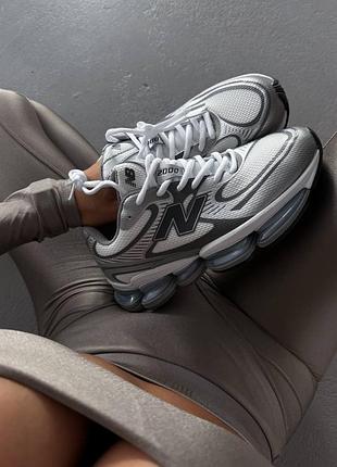 Кроссовки new balance abzorb 2000 grey blue