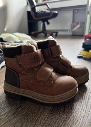Зимові теплі черевики 28 розмір 18см