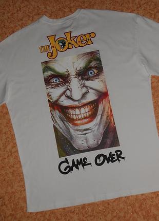 Футболка joker game over/джокер/the dark knight/темний лицар/бетмен/batman/мерч