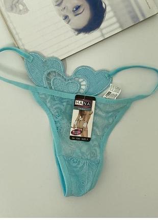 Hana нові блакитні стрінги