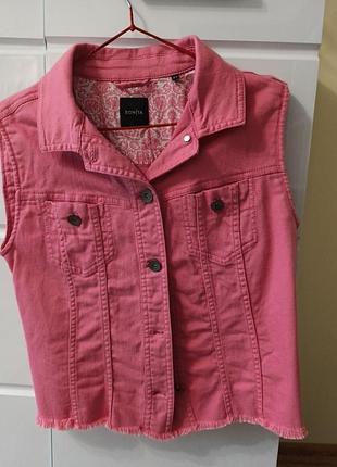 Жилетка джинсова