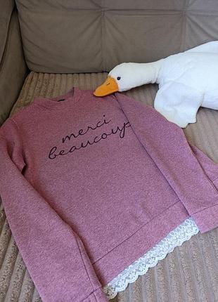 Cвитшот amisu. размер s/m.