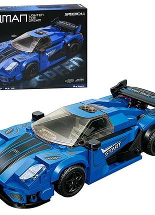 Конструктор блочный qman гоночная машина 91006