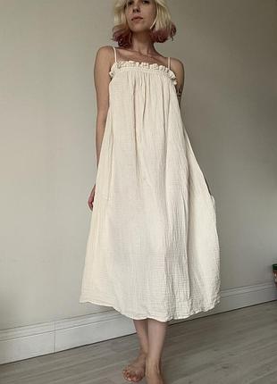 Сукня літня міді h&m