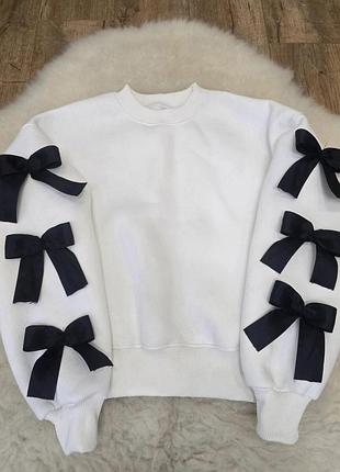 Свитшот с бантиками