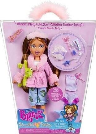 Кукла bratz slumber party yasmin братц ясмин пижамная вечеринка mga.