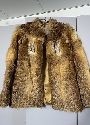 Справжня лисяча шубка