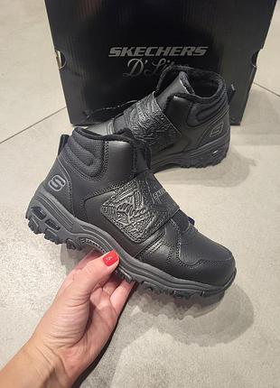 Черевики дитячі для хлопчика skechers  оригінал sn660051l