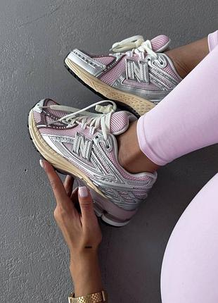 Кроссовки new balance 1906r rose sugar silver