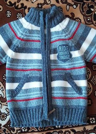 В'язана кофта для хлопчика 92см