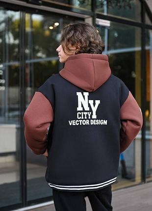 Стильная куртка бомбер для парней подростков