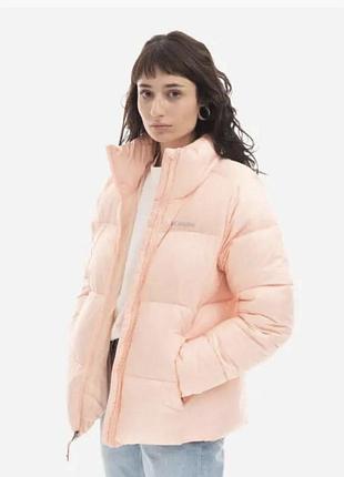 Куртка женская columbia персикового цвета