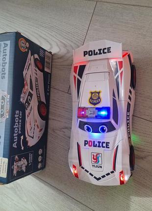 Игрушка-трансформер, полицейская машина