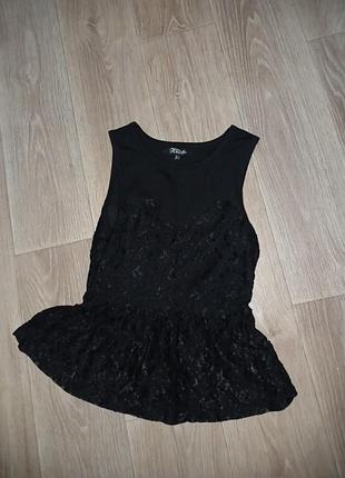 Блуза без рукава