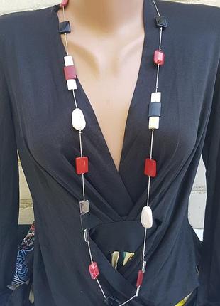 Длинное ожерелье laura ashley