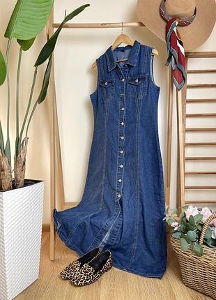 Стильна джинсова сукня