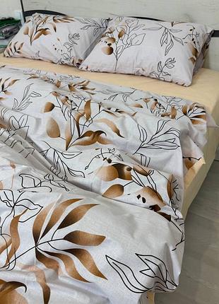 Бязь голд, бавовна, постільна білизна, індивід. пошив, вшивання резинки