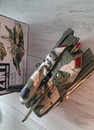 Игрушка-трансформер "2 в 1: самолет и танк"