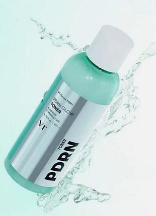 Тонер для відновлення та сяйва шкіри vt cosmetics pdrn glow toner 200 мл