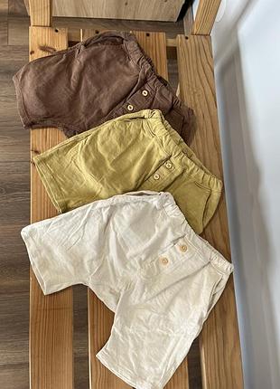 Дитячі шорти h&m 86 12 18 місяців набір шортів