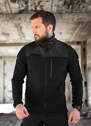 Тактичний флісовий одяг patriot police з жетоном