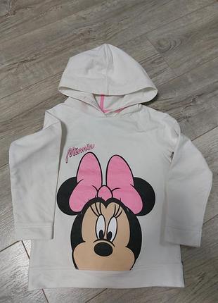 Кофта, худи из минни маус размер 134