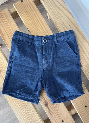 Дитячі лляні шорти святкові шорти льон 18 24 місяці 2 роки