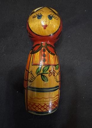 Матрёшка дерево ручная работа винтаж сувенир игрушка