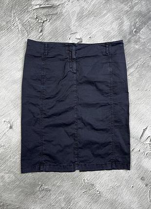 Жіноча спідниця prada синього кольору, оригінал розмір м-l