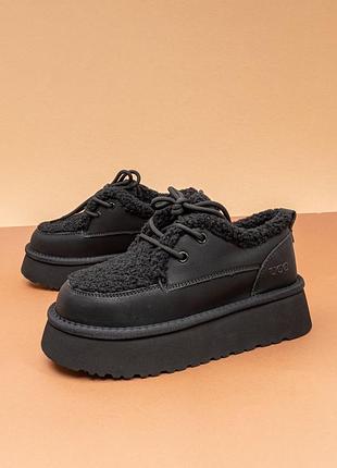 Женские утепленные ботинки угги черные зимние 36 угги жэнские зимние itts 1131252