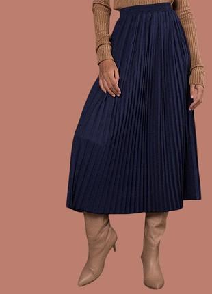 Довга спідниця плісе