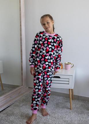 Махрова тепла піжама, махровая тёплая пижама