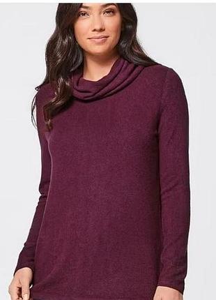 Удлиненная кофта, туника kim&co большой размер