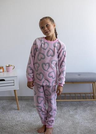 Піжама махрова підліткова, теплая пижама махровая подростковая
